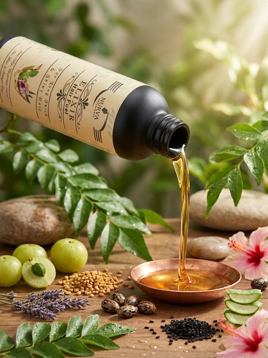 Nurva Botanicals Elixir Hair Fuel